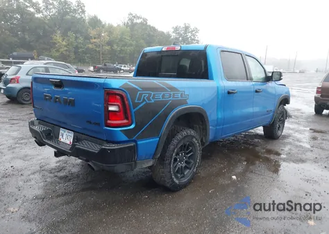 2025 Ram 1500 Rebel 4X4 5'7 Box from USA, damaged, VIN 1C6SRFLP0SN578395